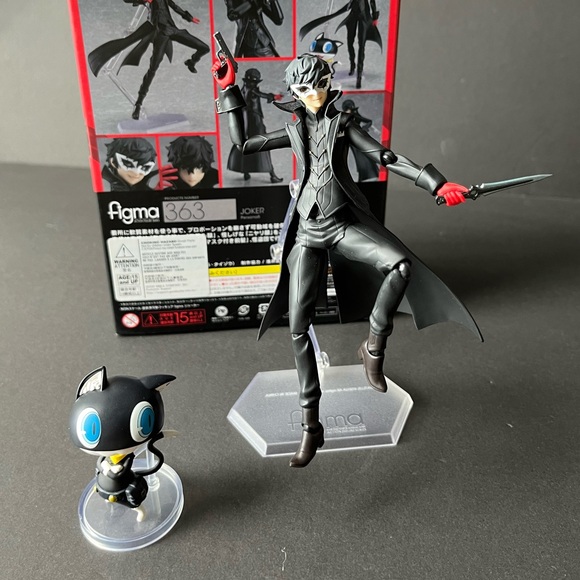 Anime action figure Joker Persona 5 Figma 363 Japan - Picture 3 of 15